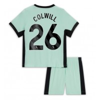 Chelsea Levi Colwill #26 Tredjedraktsett Barn 2023-24 Kortermet (+ Korte bukser)